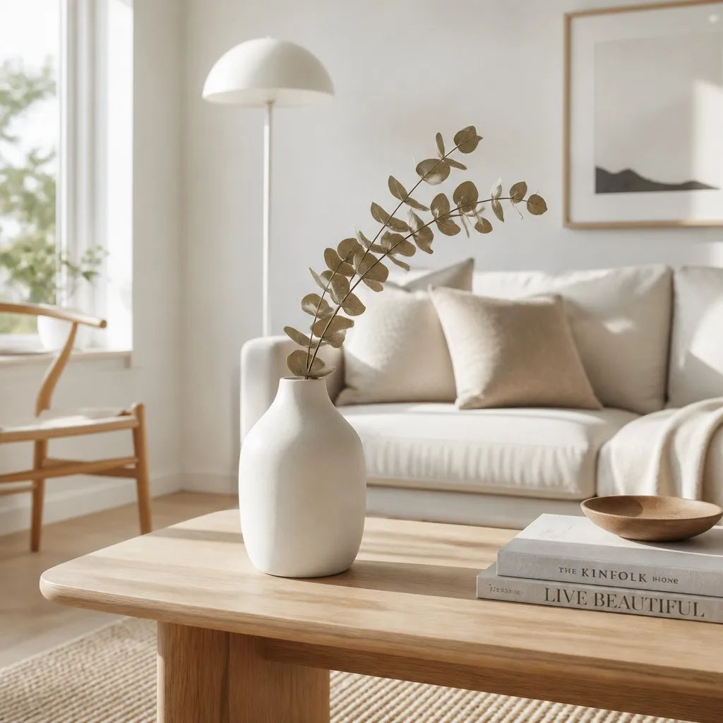 Ceramic Vase Home Decor Lifestyle Scene