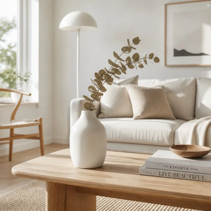Ceramic Vase Home Decor Lifestyle Scene