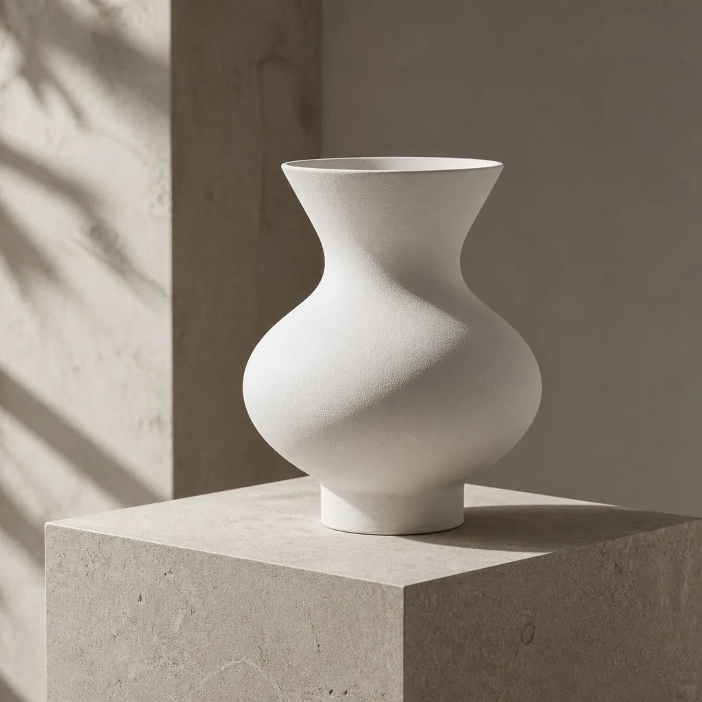 Ceramic Vase Side View